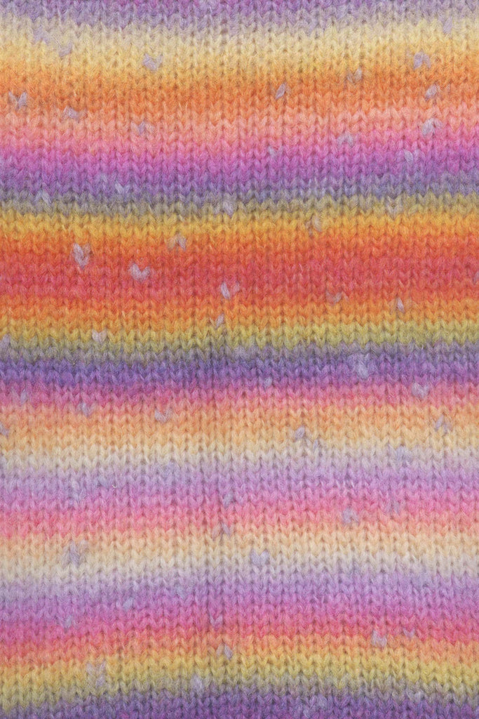 01 Pink, orange, yellow rainbow