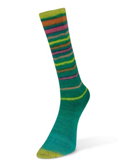 13 Green (yellow, orange, pink)