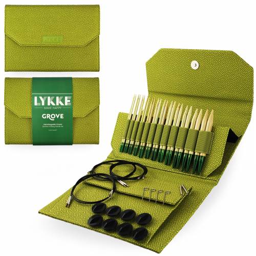 LYKKE Driftwood Interchangeable Circular Knitting Needle Set 3.5 inch — Knit