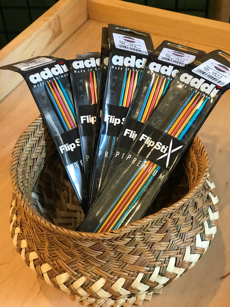 Addi Flip Stix US 0/2.00 mm to US 2/3.00 mm 6" DP Needles