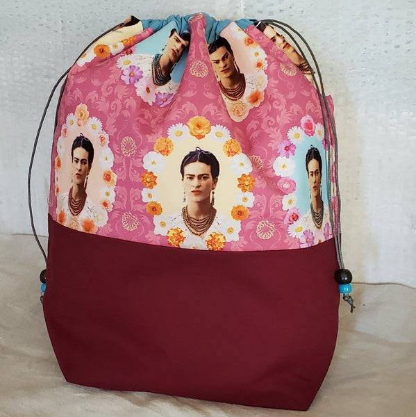 Frida print project bag