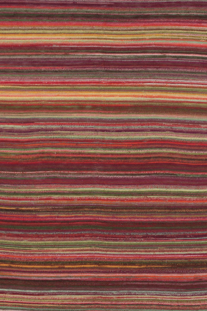 02 multicolor stripes with dark and bright reds yellows and greens