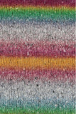 05 gradient shades of red, yellow, grey, blue, green with a fluffy and tweedy texture.