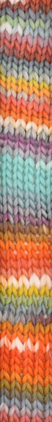 10 Aqua, toast, orange, blush and denim stripes