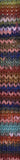 70 Green, rust, navy, turquoise, rose