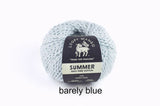 Summer barely blue